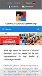 Mobile Screenshot of kulturzentrum-iasi.ro